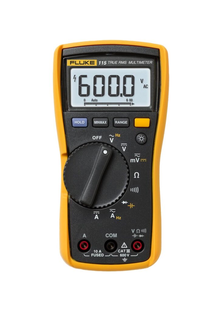 Fluke 115 True RMS Digital Multimeter – Best Digital Multimeter for Physics Experiments 2025