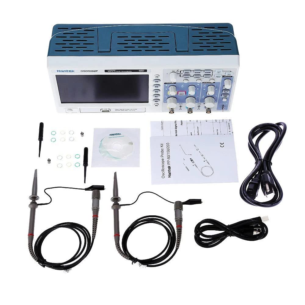 Hantek DSO5072P 70MHz 2-Channel Portable Digital Storage Oscilloscope – Best Affordable Option for Students and Hobby Electronics Labs 2025