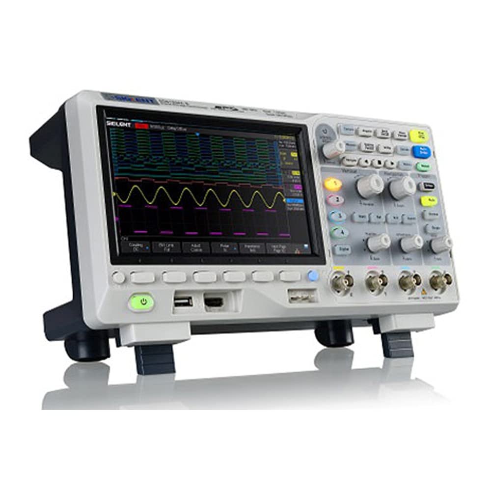 "Siglent SDS1104X-E 100MHz Digital Oscilloscope with 4 Channels – Best Budget Lab Oscilloscope for Physics Students 2025"