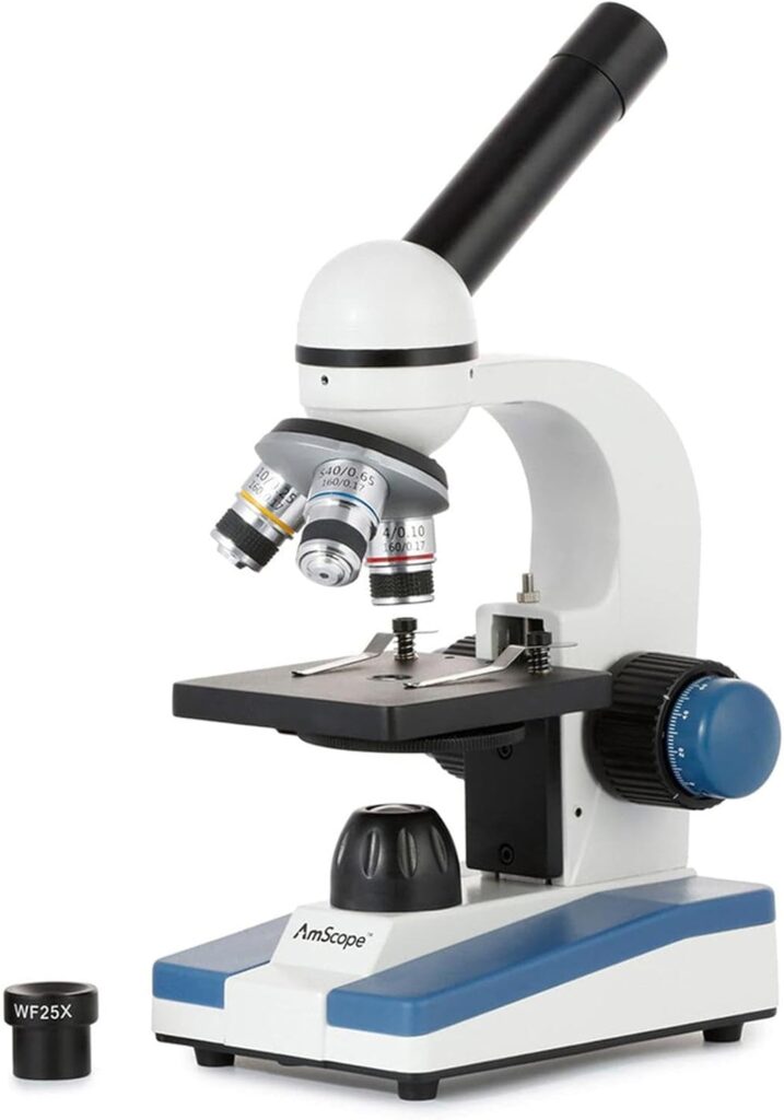 AmScope M150C student microscope 40X-1000X with LED light