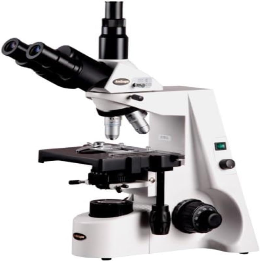 AmScope T690C-PL trinocular microscope 40X-2500X with Kohler illumination