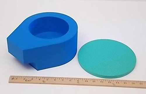 Foam Cryo Dewars Standard Vessel 800 ml for portable liquid nitrogen storage and insulation