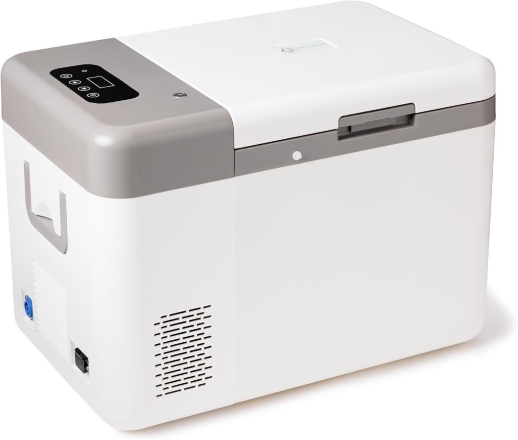 IVYX Scientific 20L ultra low temperature freezer -86C, portable stainless steel lab freezer for sample storage