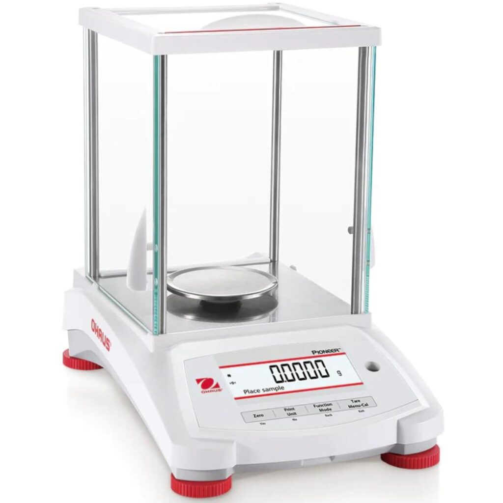 OHAUS Pioneer PX224 analytical balance 220 g capacity with 0.0001 g readability