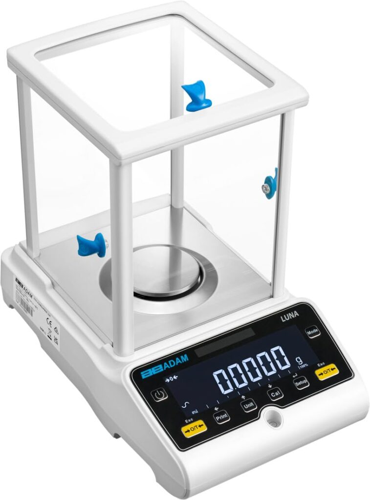 Adam Equipment Luna LAB 214e analytical balance 210 g capacity with 0.0001 g readability