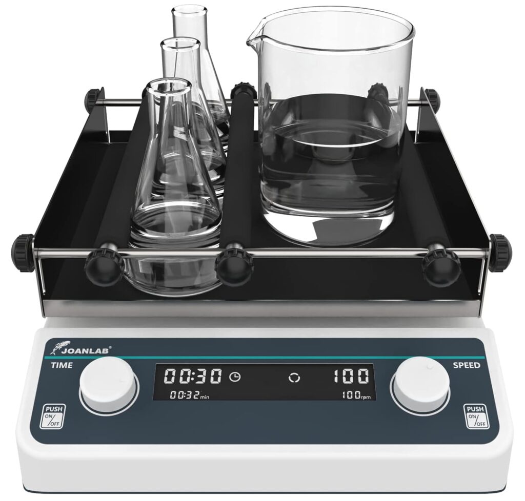 JOANLAB OS-20PRO orbital shaker in laboratory setup