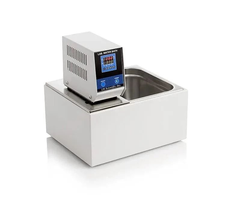 digital laboratory water bath for precise temperature control in research and pharmaceutical labs